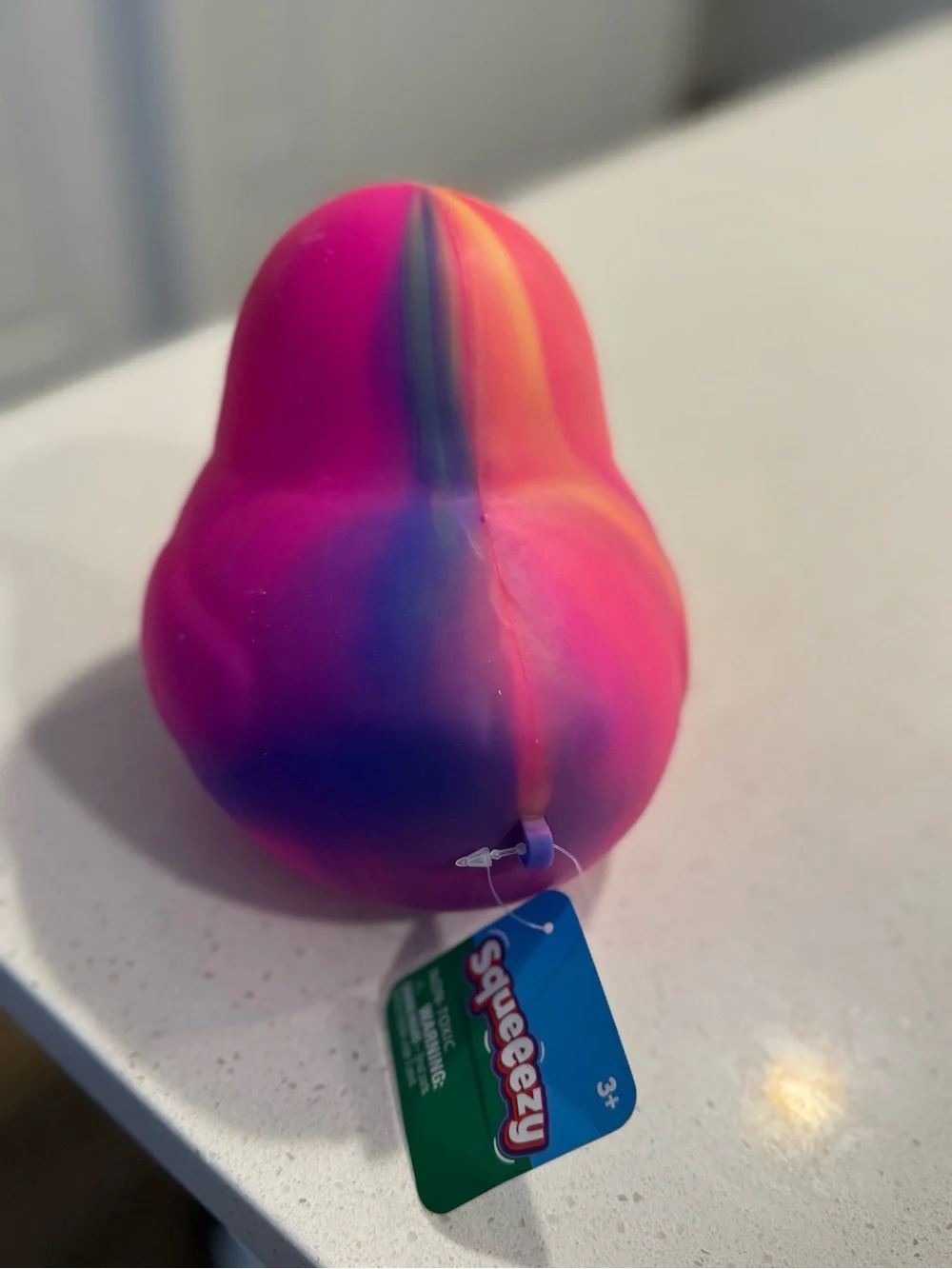 Squeeezy Pink Rubber Duck